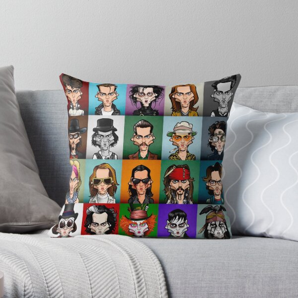 Here's Johnny! Throw Pillow
