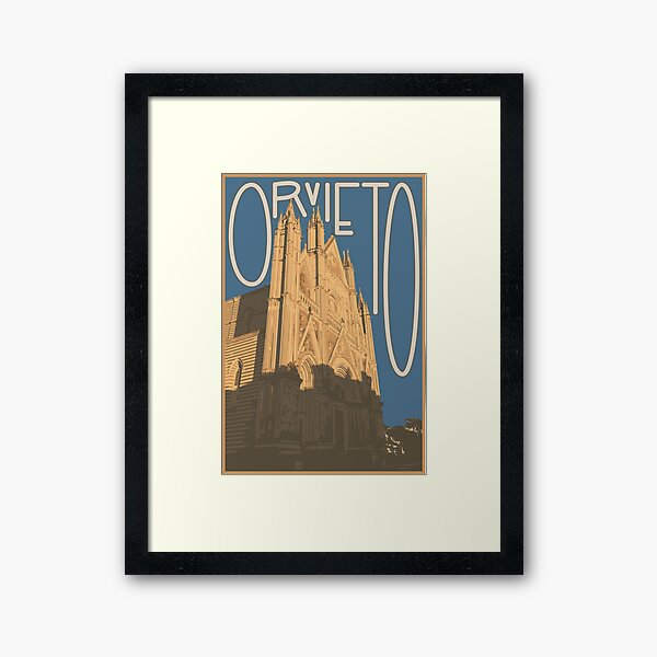 Item preview, Orvieto Vintage Postcard designed and sold by eengle.