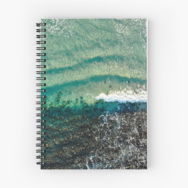 Item preview, Green water breaking on rocks designed and sold by Airburst Photography.