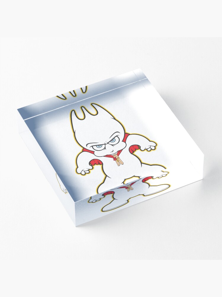 Alternate view of Adventures of Sporky Action Figure Acrylic Block