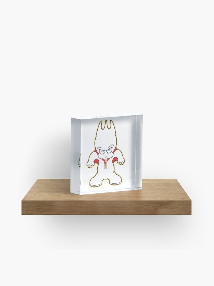 Thumbnail 1 of 5, Acrylic Block, Adventures of Sporky Action Figure  designed and sold by SporkyUniverse.