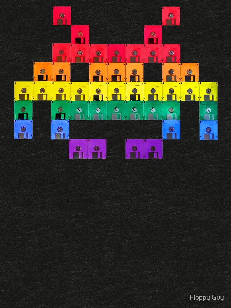 Disk Space Invader by yelahneb