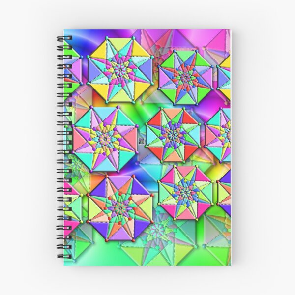 Item preview, "Clebsch Hypercubes"© designed and sold by Lisa Clark - Thinker Collection STEM Art and MORE.
