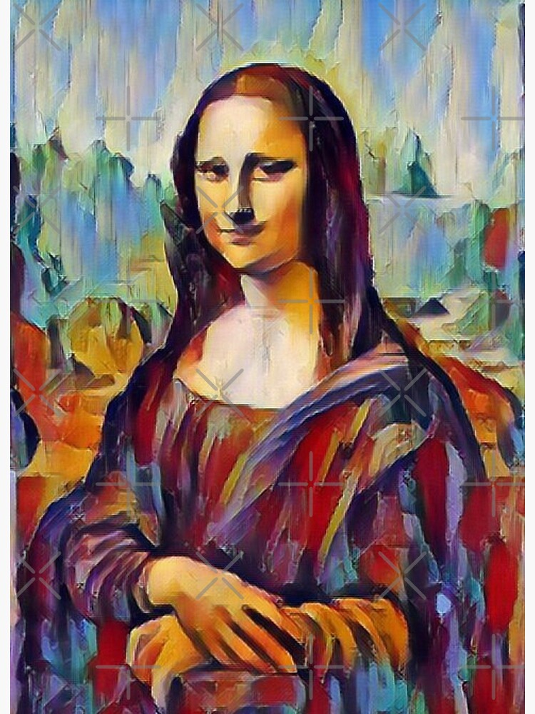 Monalisa Picture Art Board Print for Sale by arts-store