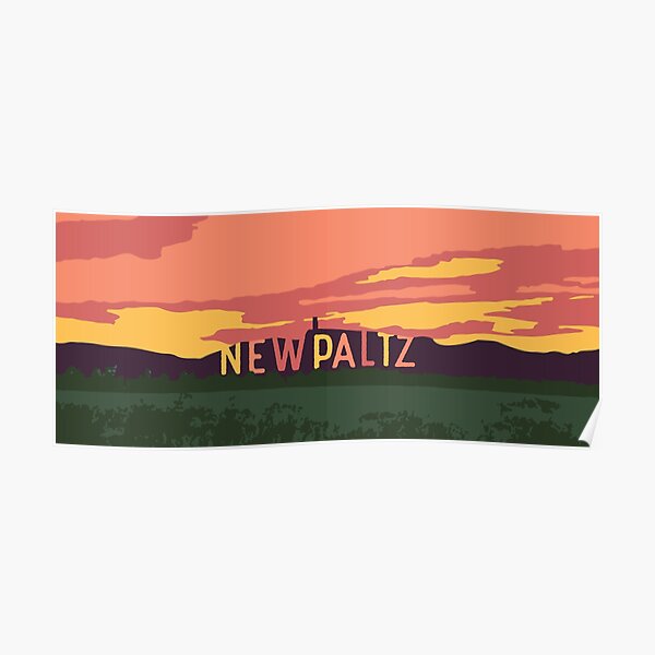 New Paltz Ridge - fall Poster