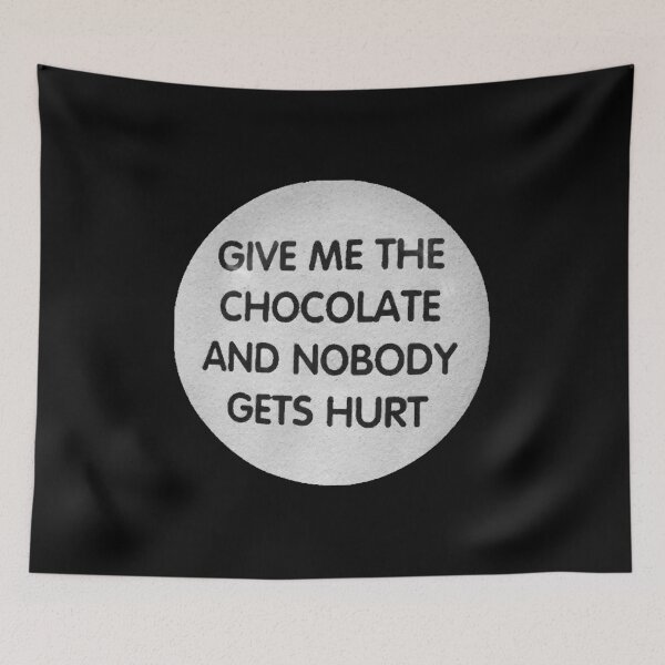 Item preview, give me the chocolate designed and sold by meursaultdesign.