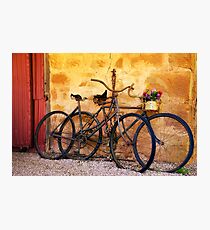 Bicycles Photographic Print