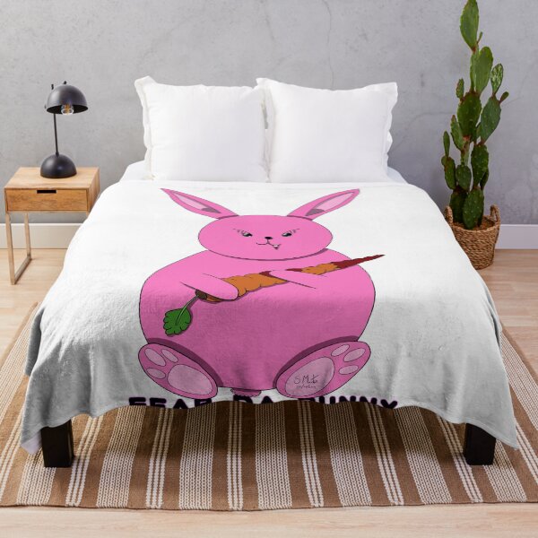 Item preview, Pink Evil Bunny - Fear Da Bunny designed and sold by Shaun Martin.