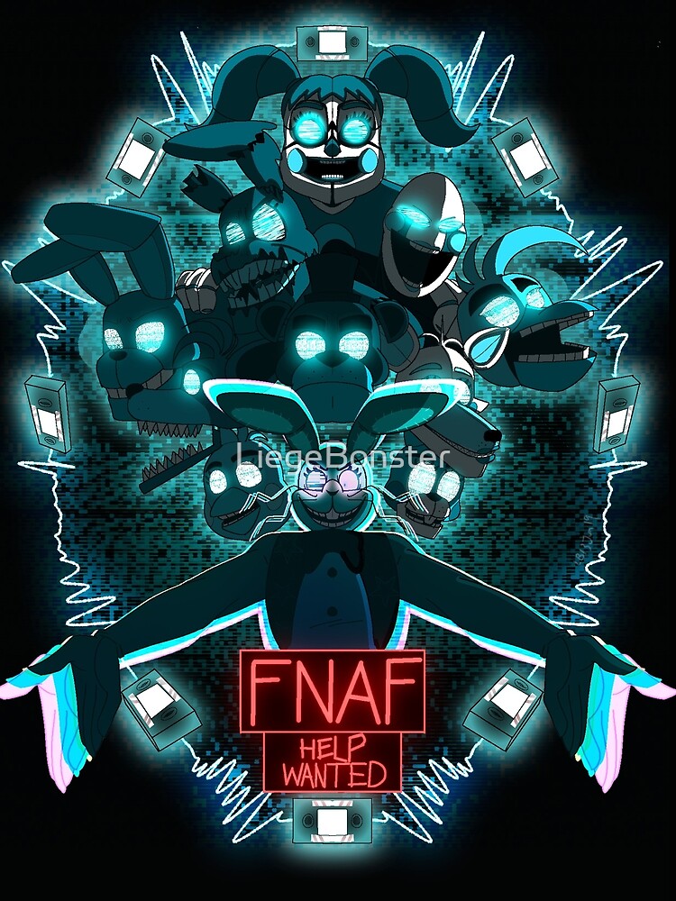 Fnaf VR: Help Wanted Teaser Cover - My Style Version Fanart