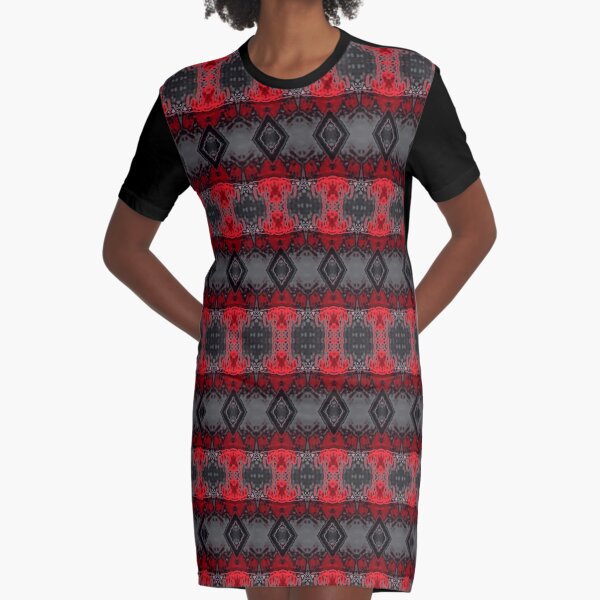 Grey hotsell red dress