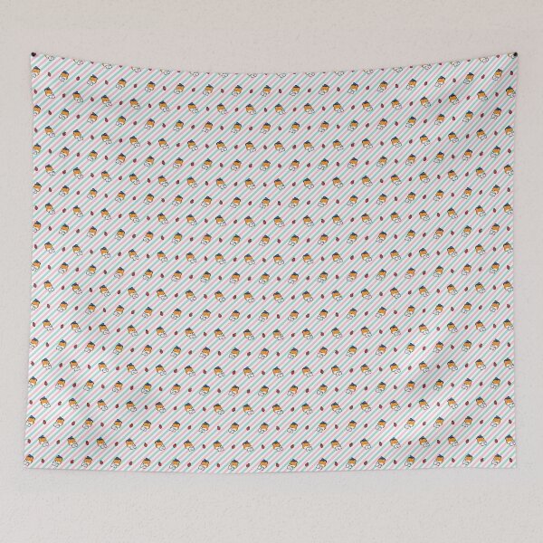 Item preview, Love Mail ~ Tan Shiba in Blue Version designed and sold by CandyHorrorShop.