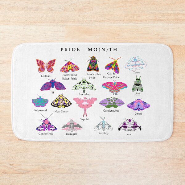 Item preview, Full Pride Moth Collection designed and sold by 3hdj.