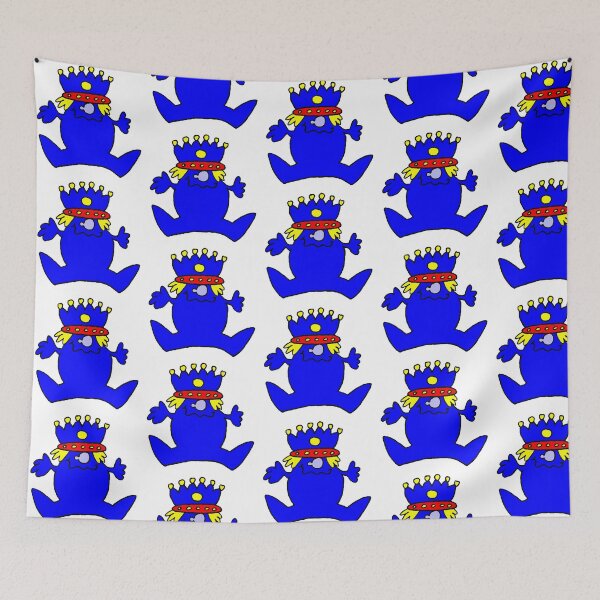 Item preview, Retro Glad Bag Monsters - King Blue designed and sold by tnewton69.