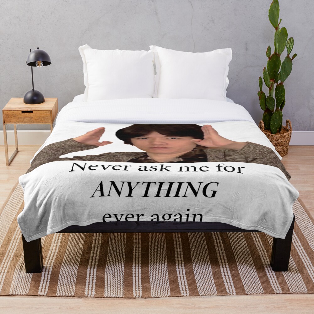Sakurai Never Ask Me For Anything Ever Again Tapestry By Korokshop Redbubble