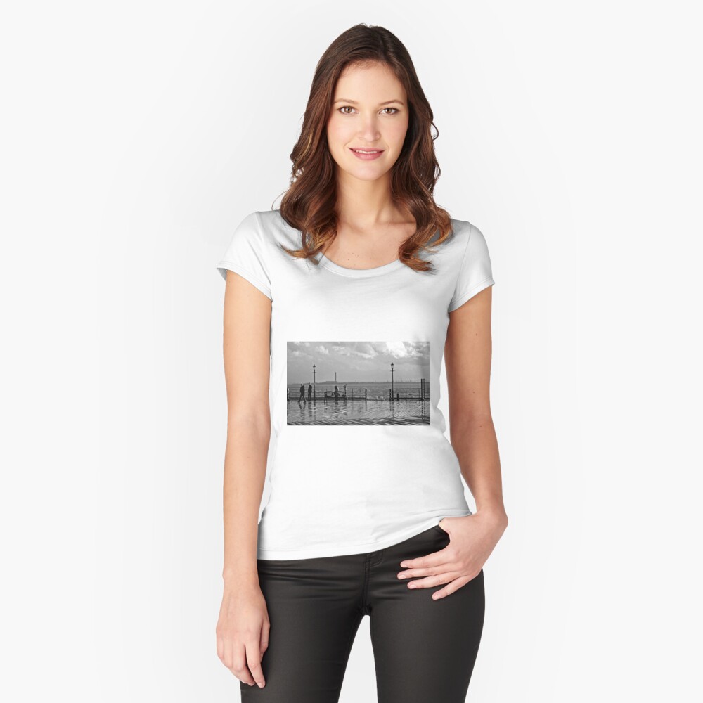 Item preview, Fitted Scoop T-Shirt designed and sold by bywhacky.