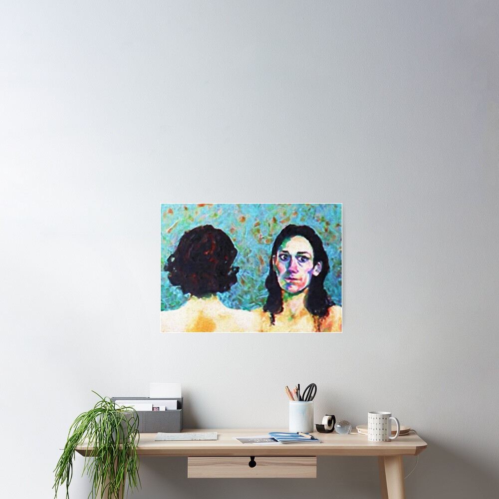 Fleabag and Claire Painting Poster
