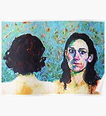 Fleabag and Claire Painting Poster