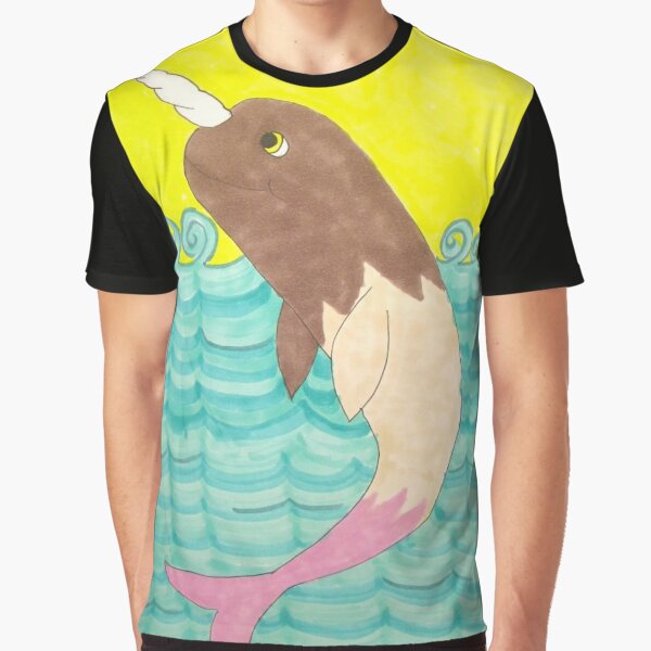Neapolitan Narwhal Graphic T-Shirt