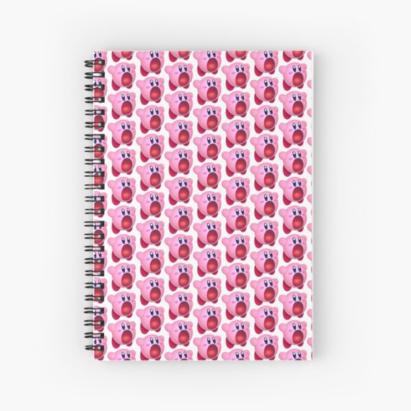 Kirby Spiral Notebooks Redbubble