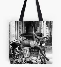 Rickshaw Break Tote Bag