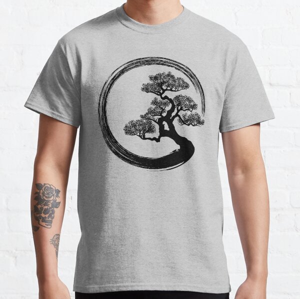 Item preview, Enso Zen Circle and Bonsai Tree  designed and sold by k9printart.