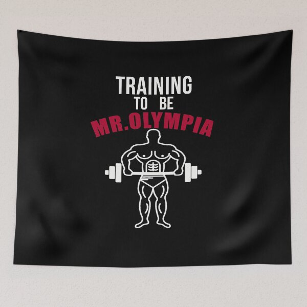 Item preview, Training To be Mr. Olympia Workout T shirt designed and sold by Urbane  Designs.