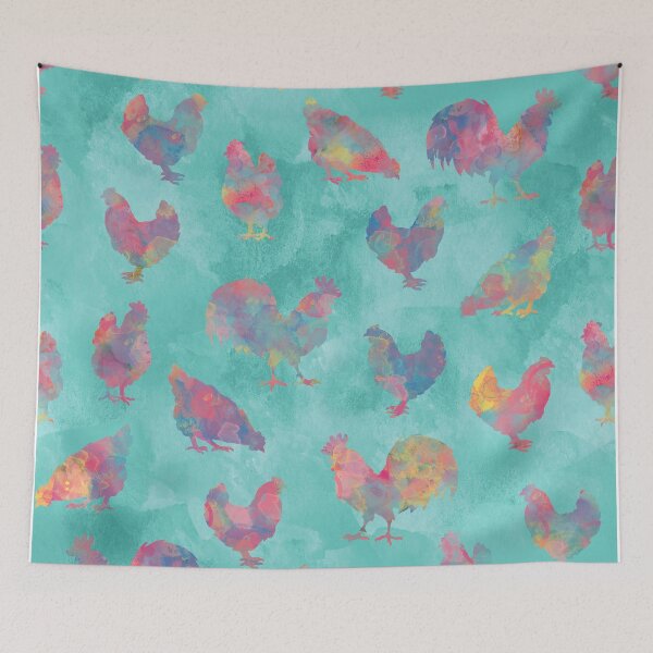 Item preview, Rainbow Chickens designed and sold by inkedinred.
