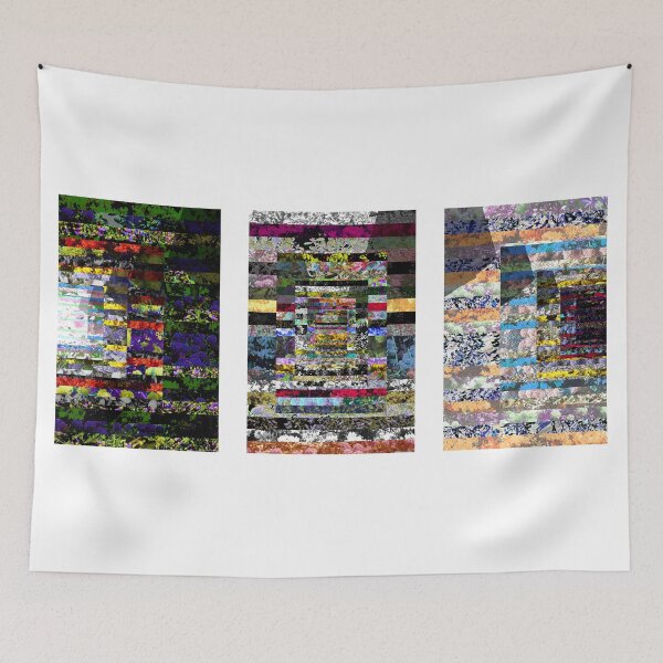 Item preview, The Problem with Perspective Triptych, abstraction, art print. designed and sold by JulianFJones.