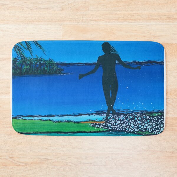 Item preview, Glide Girl in Green - #ReoSurf Art designed and sold by David Bell.