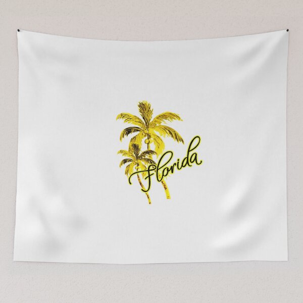 Item preview, Florida Palms Yellow designed and sold by Barbny.