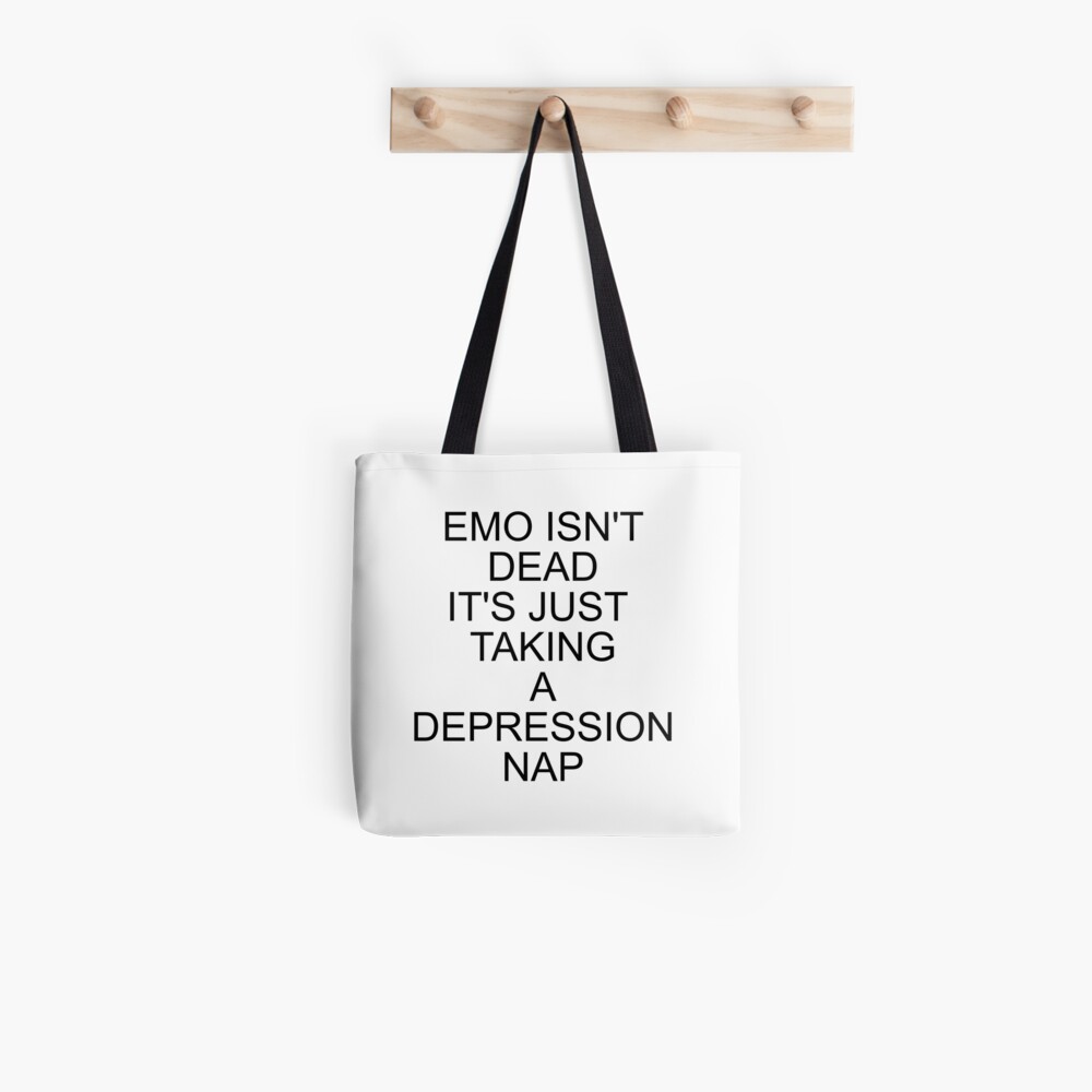 Emo Isn T Dead Tote Bag By Rpp6 Redbubble