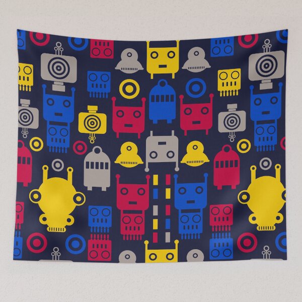 Item preview, colorful monsters designed and sold by TM Selvam.