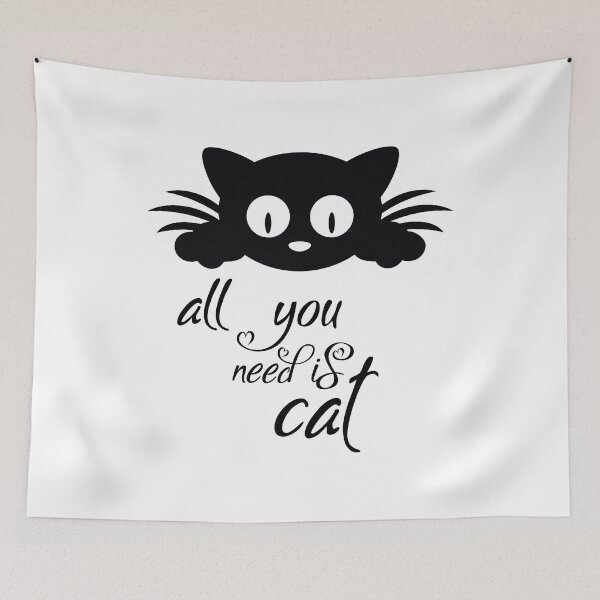 Item preview, All you need is cat designed and sold by SVDesignatVasil.