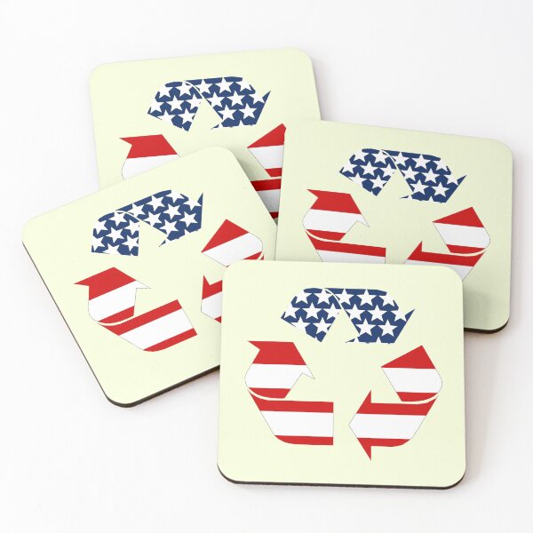 Item preview, USA Recycling Symbol designed and sold by Symbolical.