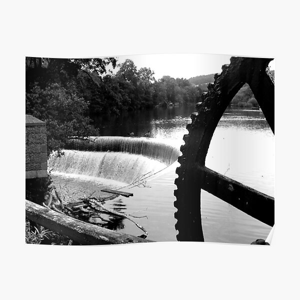 The River Derwent at Belper Poster