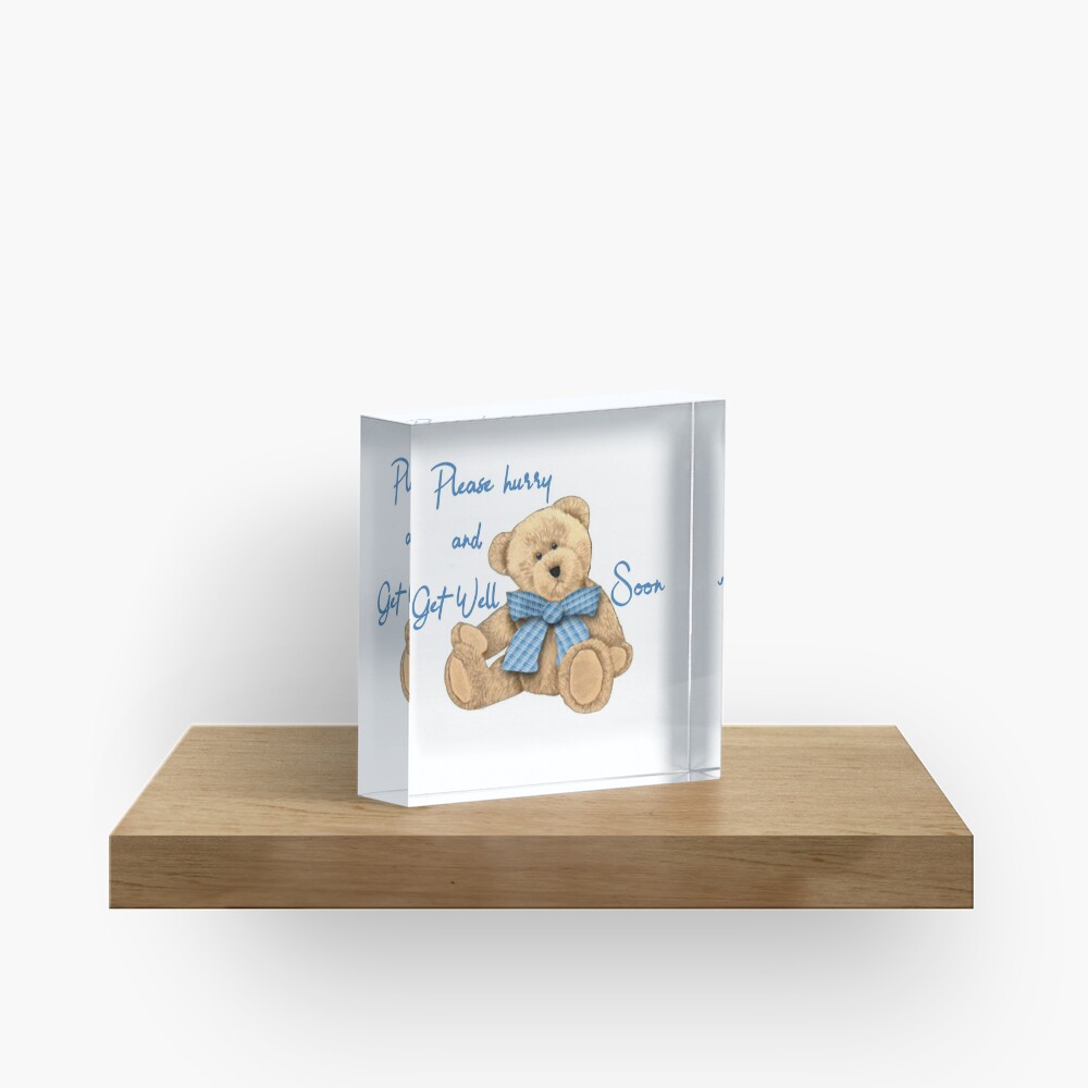 Get Well Teddy Bear | Art Board Print