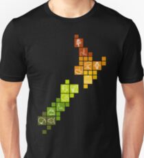 New Zealand Fun Map Unisex T-Shirt