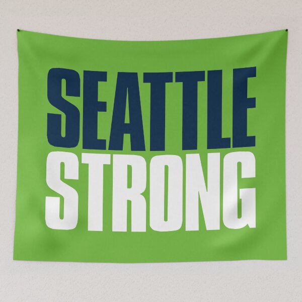 Item preview, Seattle Strong Fan designed and sold by elhefe.