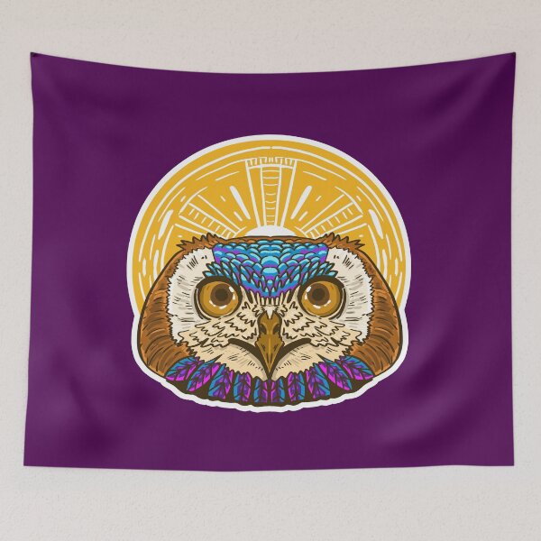 Item preview, Spiritual owl designed and sold by palaodesigns.