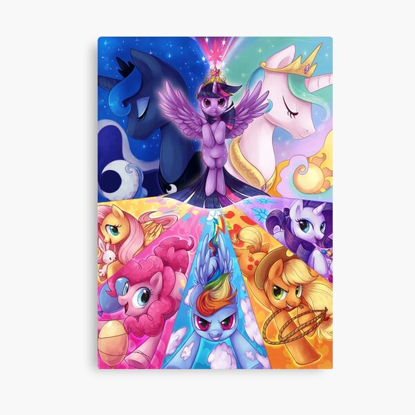 My Little Pony Wall Art Redbubble