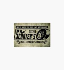 Scooter's Workshop v2 Galeriedruck