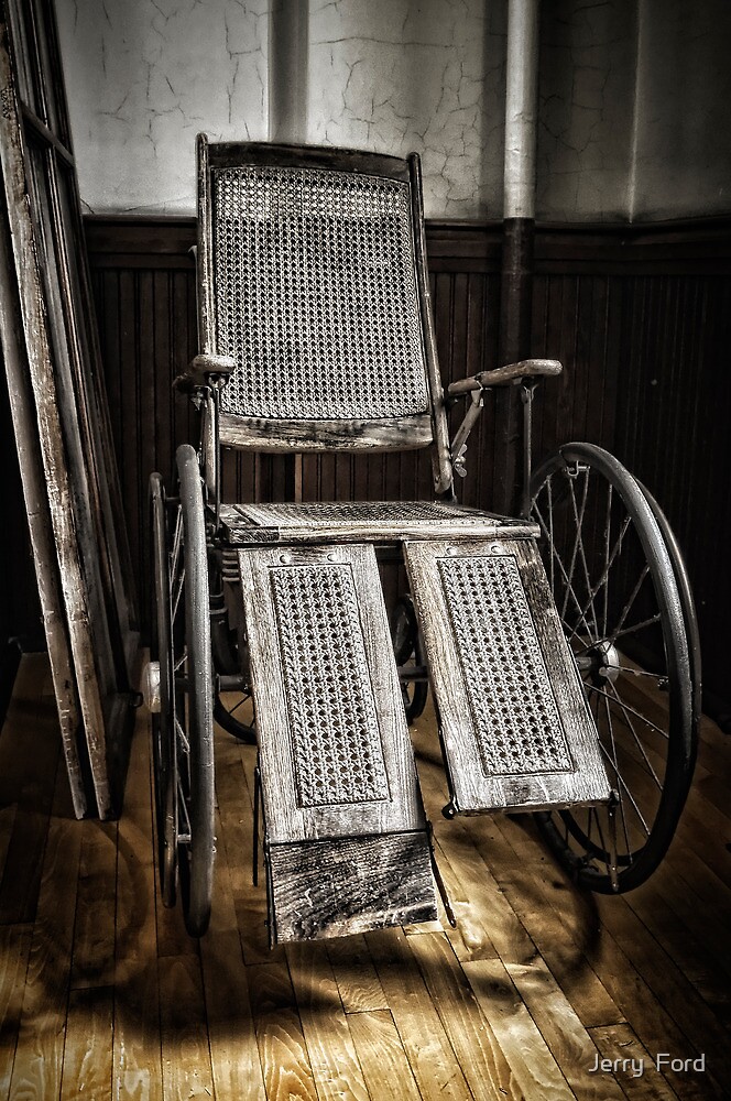 Antique Wheelchair By Jerry Ford Redbubble