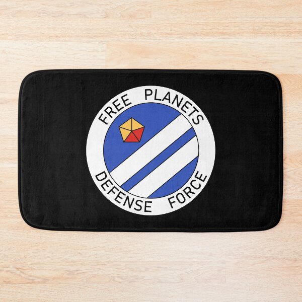 Item preview, Free Planets Defense Force insignia designed and sold by supanerd01.