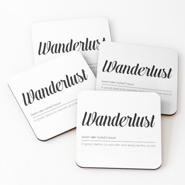 Artikelvorschau, Wanderlust Definition entworfen und verkauft von ZoollGraphics.