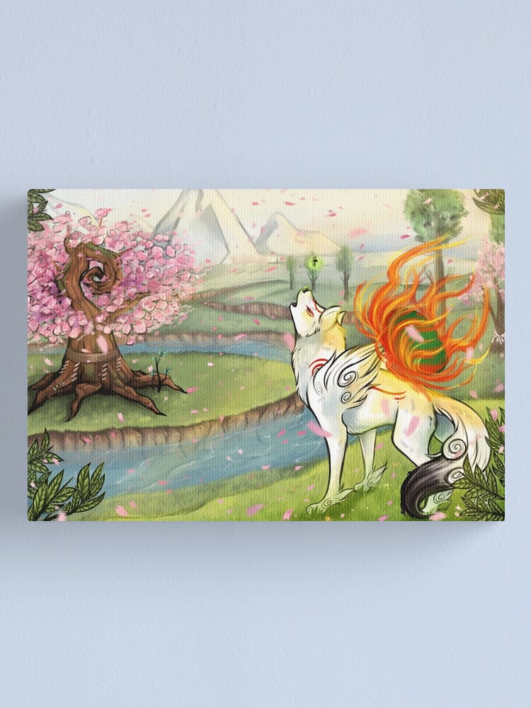 Okami Amaterasu Metal Print for Sale by WhiteLoba