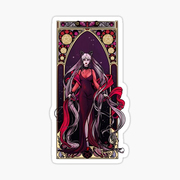 Wicked lady tarot Sticker