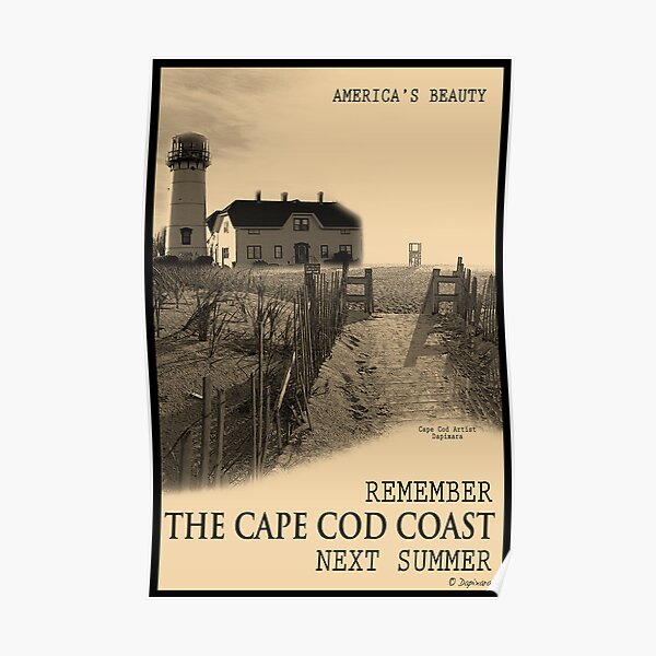 Cape Cod Coast Poster Poster