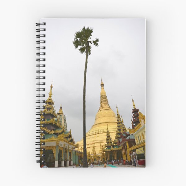 Item preview, Lone Tree at Shwedagon Pagoda designed and sold by styles.