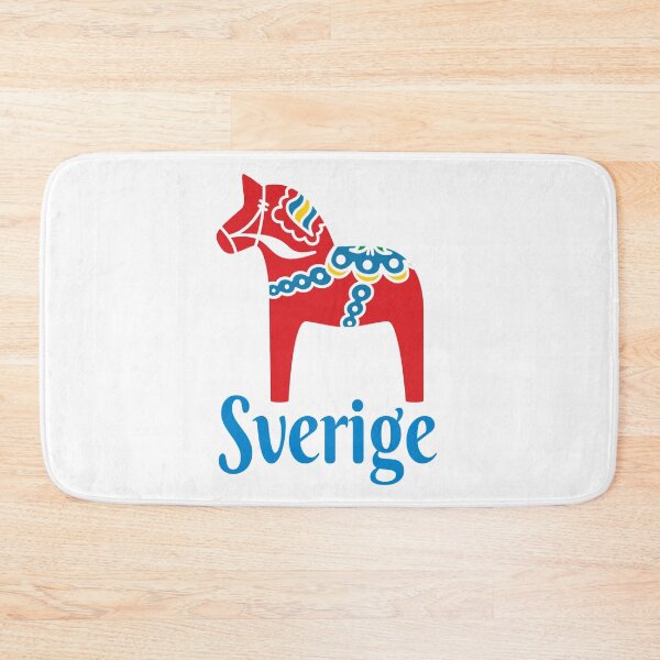 Item preview,  Sverige Dala  Dalarna Sweden Horse Dalecarlian Swedish designed and sold by funnytshirtemp.