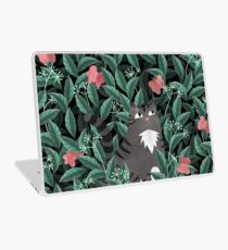 Butterfly Garden (Tabby Cat Version) Laptop Skin
